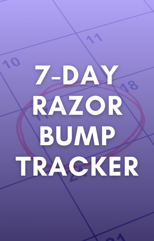 7-Day Razor Bump Tracker